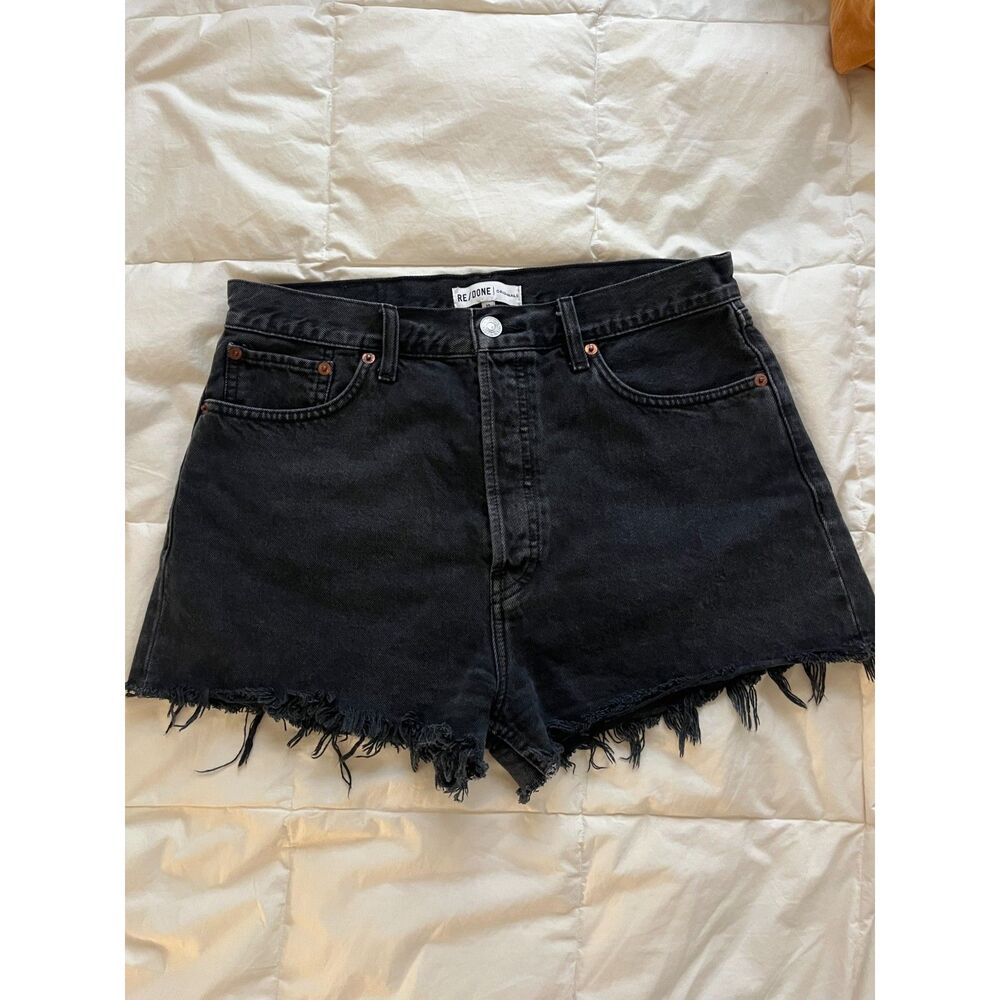 RE/DONE High Waisted Cutoff Shorts - size 30